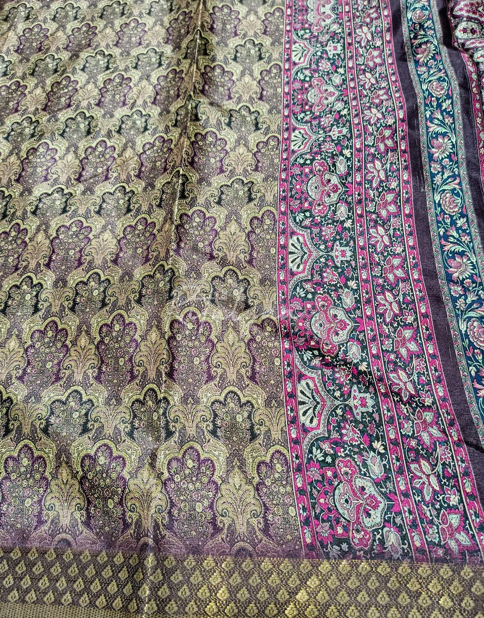 Allover Digital Print Saree view 3