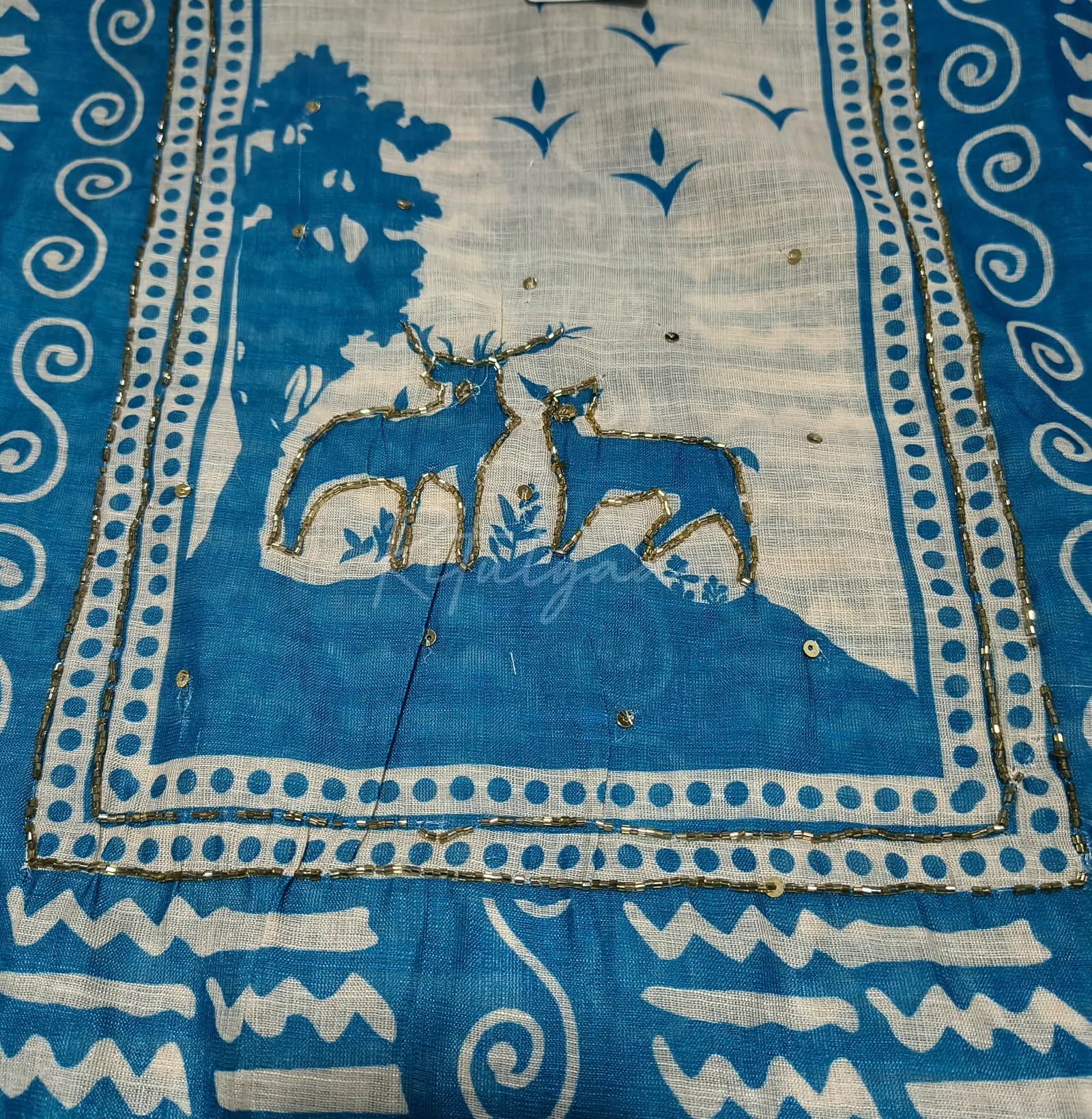 Printed Soft Cotton Suit view 4