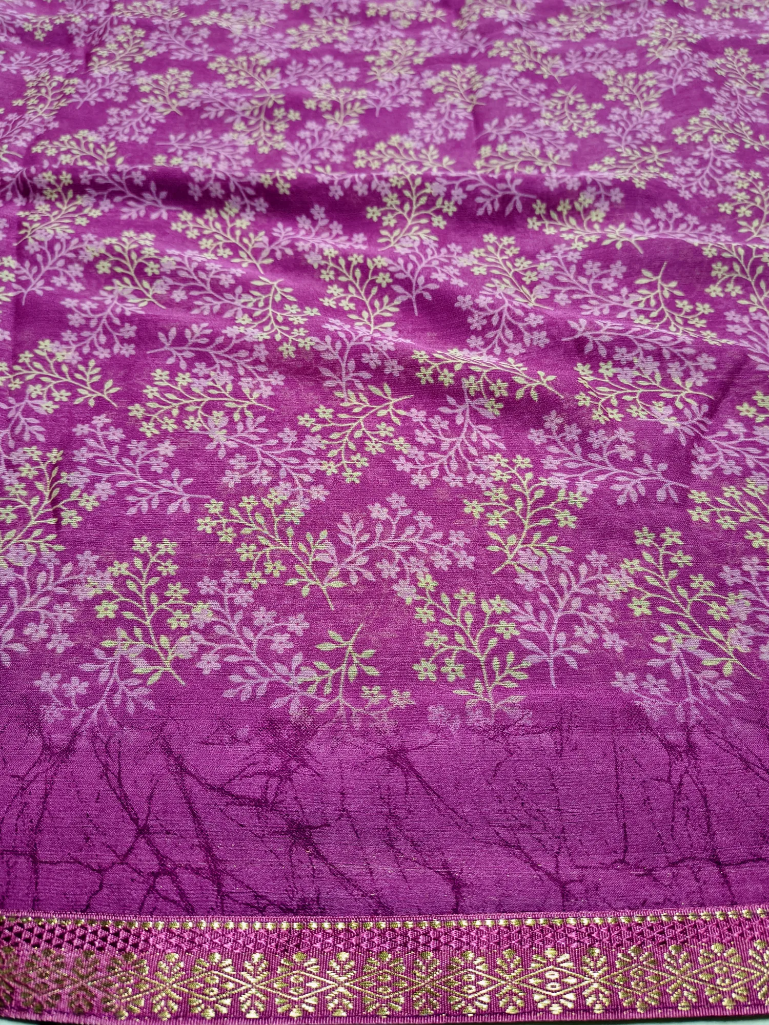Chiffon Printed Saree view 3