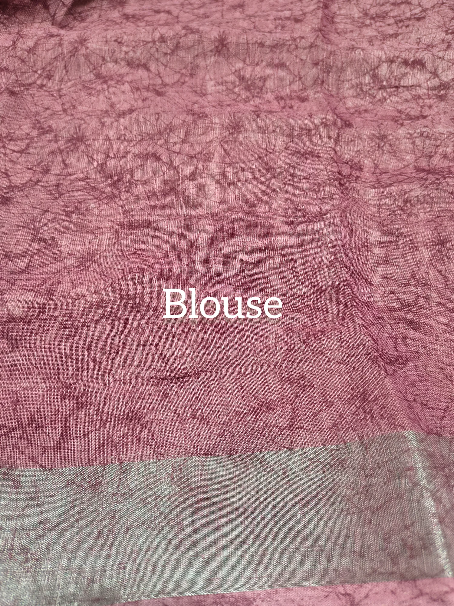 Floral Print Cotton Saree view 5