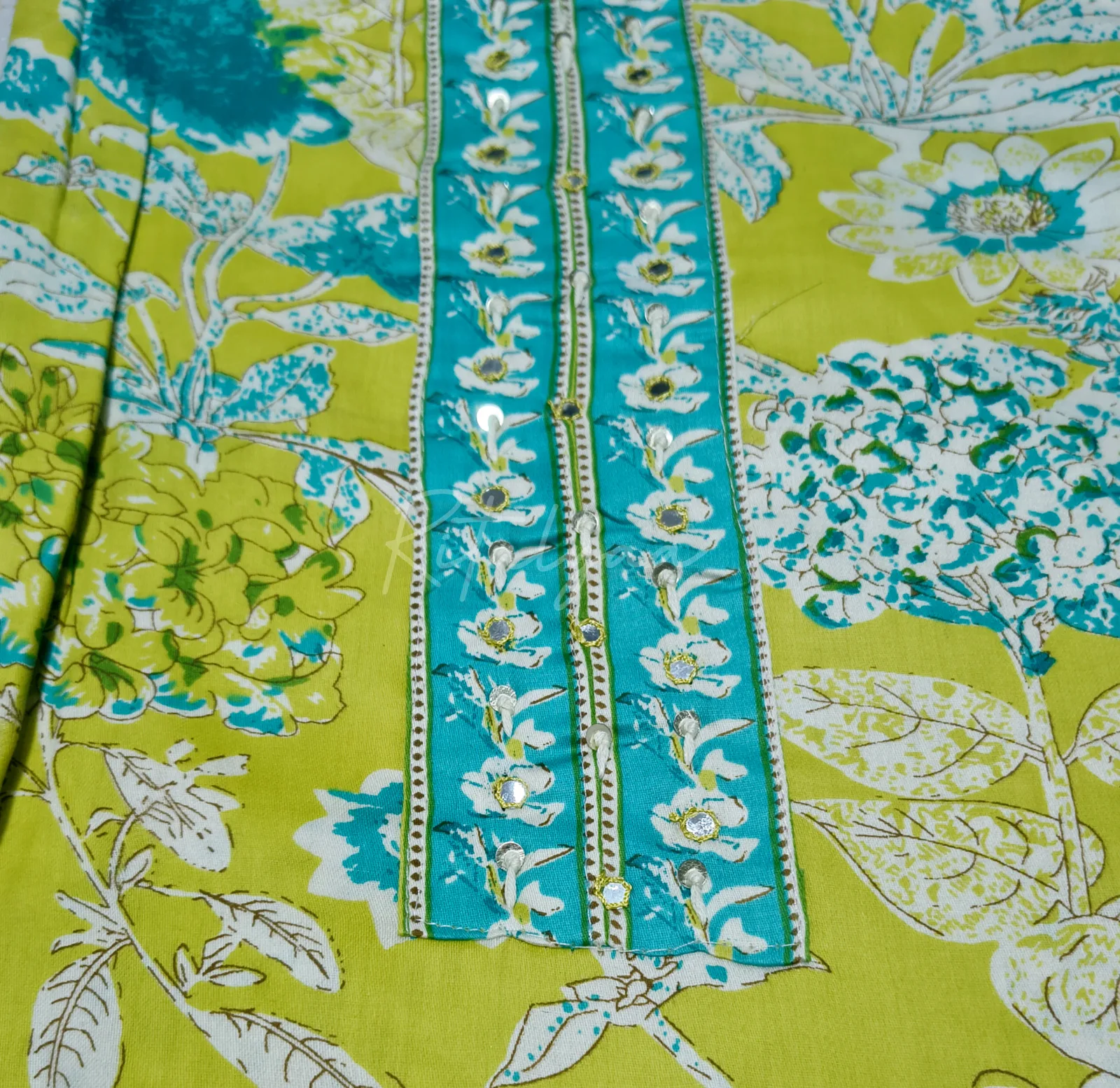 Printed Cotton Suit view 3