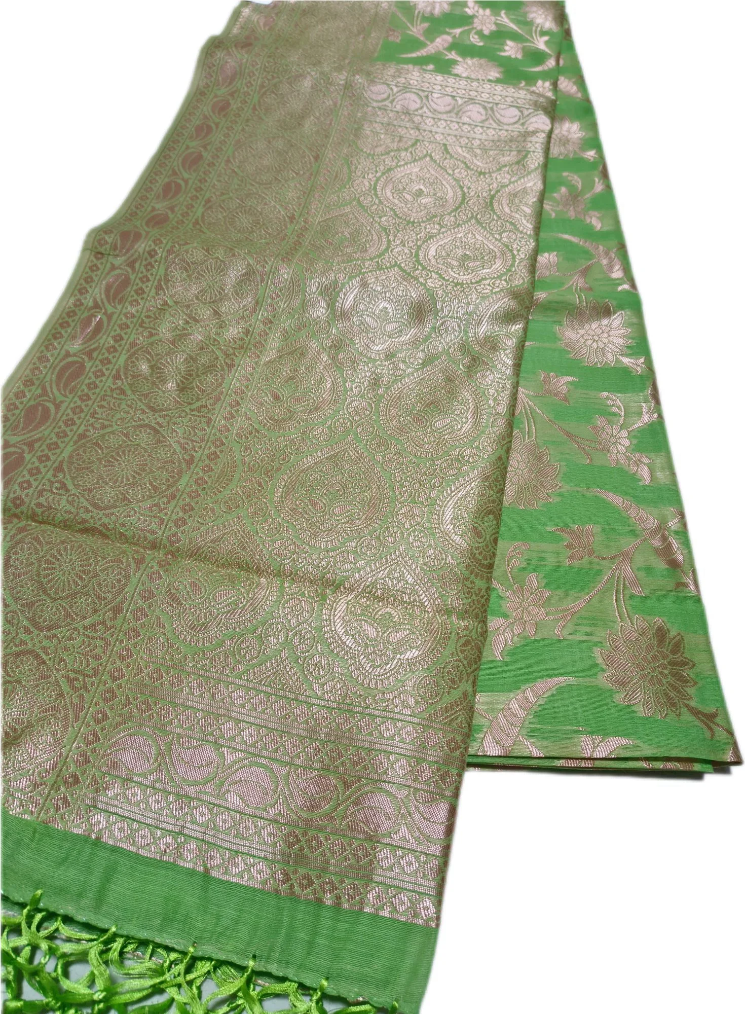 Allover Resham Weaving Saree view 2